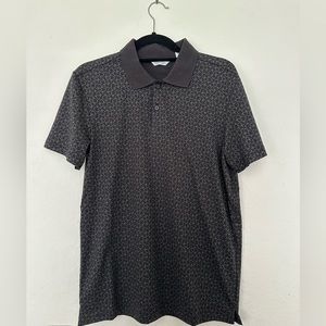 Calvin Klein pattern polo.